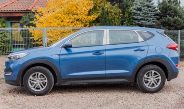 накладки навколо вікон Hyundai Tucson фото