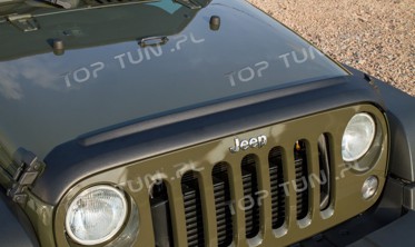 накладки на капот та кришку багажника Jeep Wrangler фото