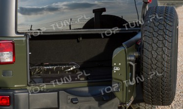 накладки на капот и крышку багажника Jeep Wrangler фото