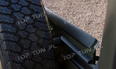 накладки на капот и крышку багажника Jeep Wrangler фото