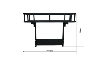 задній додатковий багажник Jeep Wrangler (51-0333) фото