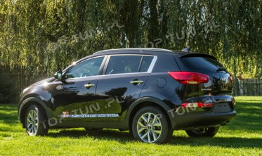 нижние накладки боковых стекол Kia Sportage фото