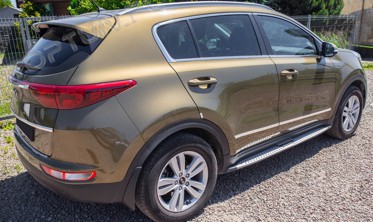 пороги (підніжки бічні) Kia Sportage (оригінальний стиль KIA) фото