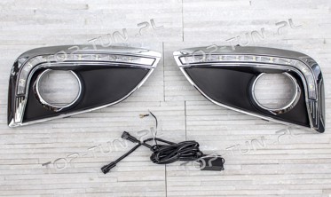 рамки протитуманок передніх з LED вогнями Hyundai ix35 фото