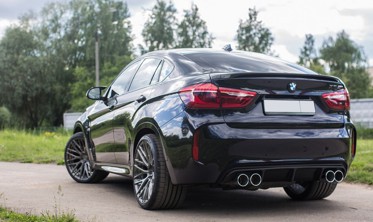 спойлер BMW X6 F16 M-performance стиль фото