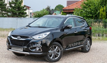 накладки вокруг окон Hyundai IX35 фото