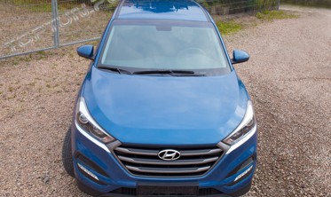 Накладки на фары (реснички) Hyundai Tucson фото