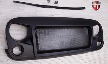 Тюнинговая решетка радиатора Jeep Wrangler JK фото