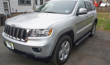 пороги (подножки боковые) Jeep Grand Cherokee фото