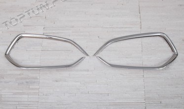 окантовка противотуманок передних Hyundai Tucson  фото