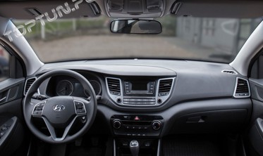 накладки воздухозаборников Hyundai Tucson  фото