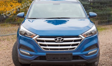 Тюнінгова решітка радіатора Hyundai Tucson фото