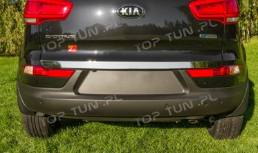 хром накладка на кришку багажника Kia Sportage R (нижня) фото
