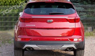 накладки на передній та задній бампер Kia Sportage GT LINE фото