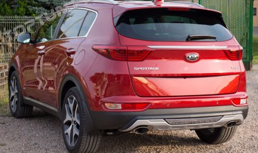 накладки на передній та задній бампер Kia Sportage GT LINE фото