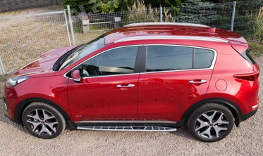 пороги (подножки боковые) Kia Sportage фото
