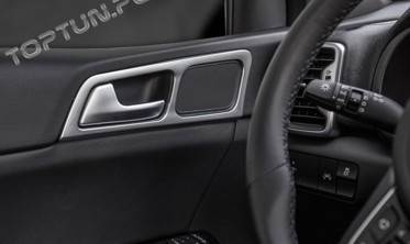 внутренние накладки на ручки Kia Sportage фото