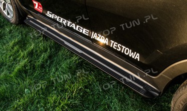 пороги (подножки боковые) Kia Sportage  фото