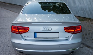 спойлер из 3 частей AUDI A8 D4 в стиле ABT фото