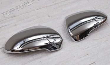 хром накладки на зеркала Hyundai Tucson фото