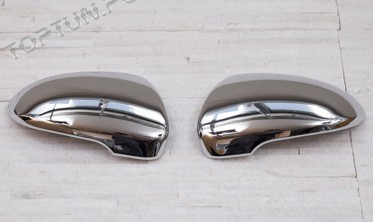 хром накладки на зеркала Hyundai Tucson фото