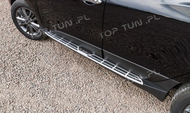 пороги (подножки боковые) Hyundai IX35 фото