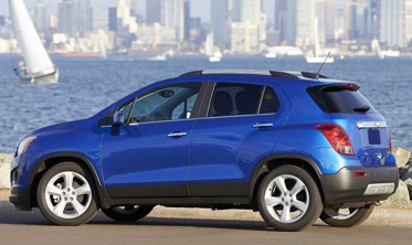 пороги (подножки боковые) Chevrolet Trax фото