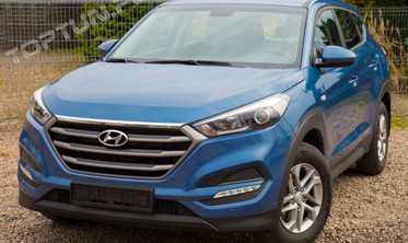 накладка на консоль Hyundai Tucson автом. фото