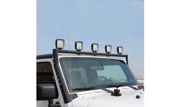 кріплення для додаткового освітлення Jeep Wrangler JK (51-0314) фото
