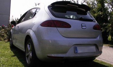 Спойлер багажника Seat Leon II дорестайл фото