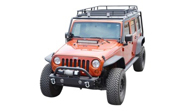 багажник на крышу автомобиля Jeep Wrangler (5 дверей) фото