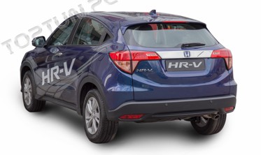 накладка на крышку багажника с вырезом под значек Honda HRV фото