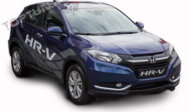 накладки противотуманок Honda HRV фото