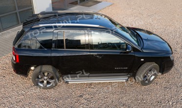 пороги (підніжки бокові) Jeep Compass фото