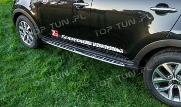 пороги (підніжки бічні) Kia Sportage R фото