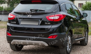 комплект накладок бампера Hyundai ix35 перед+зад фото
