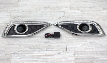 рамки протитуманок з лід вогнями Honda CR-V 12W фото
