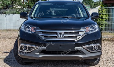 рамки противотуманок с лед огнями Honda CR-V 12W фото