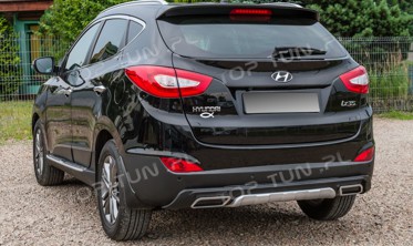 комплект накладок бампера Hyundai ix35 фото