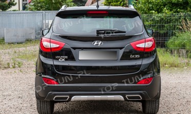 комплект накладок бампера Hyundai ix35 фото