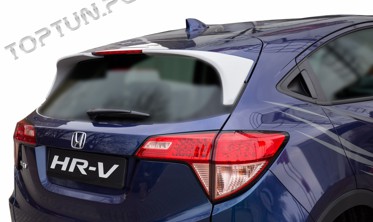 спойлер на крышку багажника Honda HR-V из 2-ух частей фото