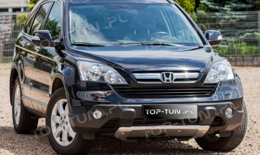 Тюнинговая накладка на решетку радиатора Honda CR-V  фото