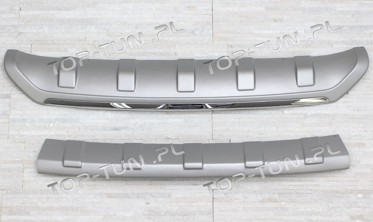 комплект накладок бампера Hyundai ix35 перед+зад фото