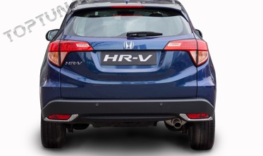 накладки протитуманок Honda HRV задні фото