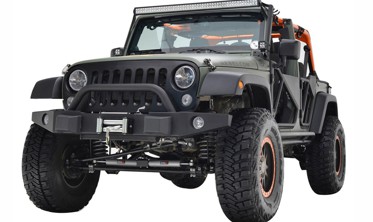 передний бампер Jeep Wrangler JK / JL модель PARAMOUNT PREMIUM фото