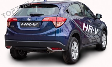 накладки протитуманок Honda HRV задні фото