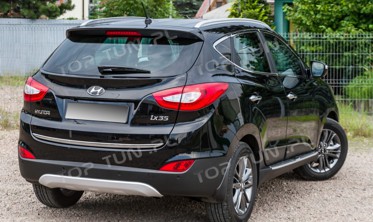 накладка на крышку багажника Hyundai ix35 нижняя фото