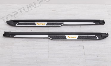 пороги (подножки боковые) Hyundai Tucson фото