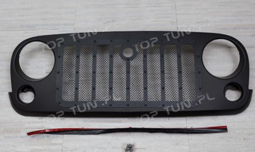 Тюнинговая решетка радиатора Jeep Wrangler JK фото