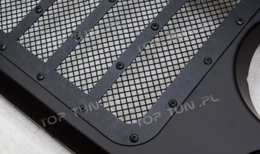Тюнинговая решетка радиатора Jeep Wrangler JK фото